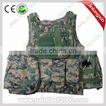 Green Safety Cheap Military Tactical Combat Vest