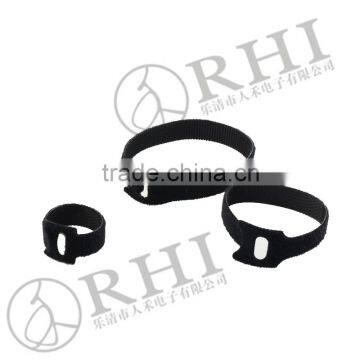 Black,grey.white magic tape,nylon magic cable ties