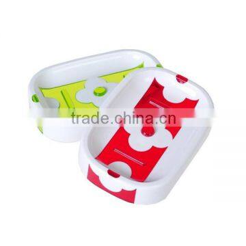 Colorful Plastic Square Soap Dish Soap Dishes