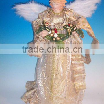 Golden angel decoration