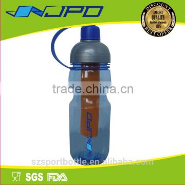 600ml Plastic Drinking Bottle With Straw and Ice bar Bpa Free Bottle