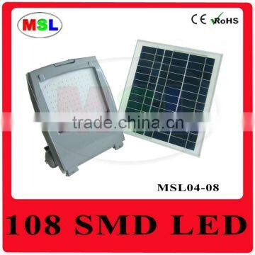 108 SMD SplendidSolar Garden led Lighting With CE and Rohs Certificate