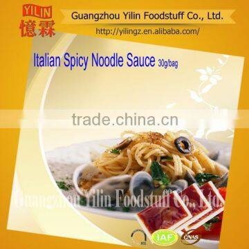 30g Italian Spicy Noodle Sauce with oem service made in china