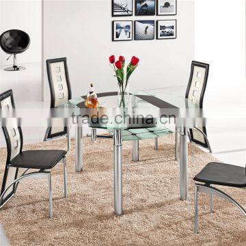 L801B Extendable Tables China Round Table Glass