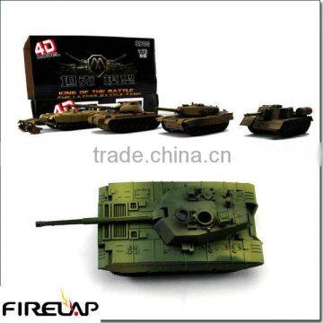 HOT! 2013ABS Plastic 4D Model Tank DIY Assembly Kit And hot Children Toys