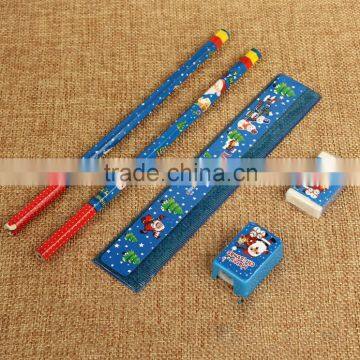 cute colorful printing back to school stationery gift set for kids