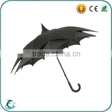 china manufacturer umbrella special shape black sun parasol of high quality