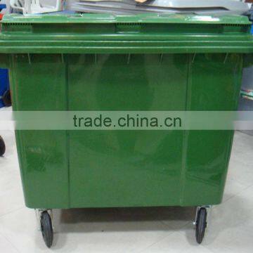 1100L waste bin/trash bin with wheel