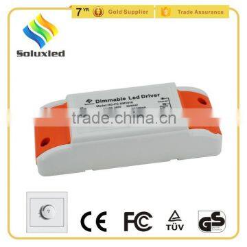 10W 300mA 0-10V Dimmable LED Driver With Constant Current and CE Certification