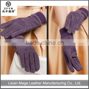 China wholesale custom High Quality Machines For Leather Gloves Cow Leather Gloves