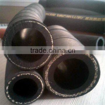 Nylon and cotton braided rubber hose for water, air, oil, fuel transportation