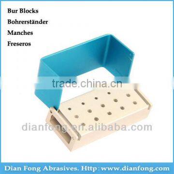 BB231 Sterilisable Aluminium Bur Blocks For High Speed FG Burs And Low Speed RA burs 15 Holes