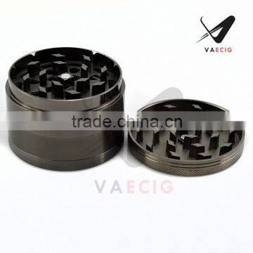 VA Herb Grinder With Pollen Catcher With 34 Teeth for Fine Grinding - 4 Pieces Zinc Alloy Weed Grinder photo-3