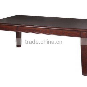 mdf venner top wooden dining table for sale HDT109