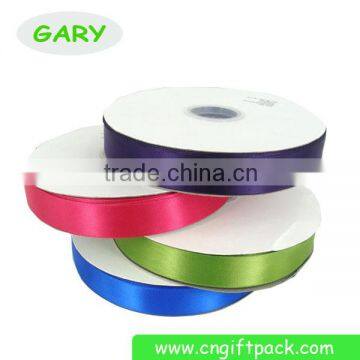 Gold Edge Blue Elegant Satin Christmas Ribbon photo-5