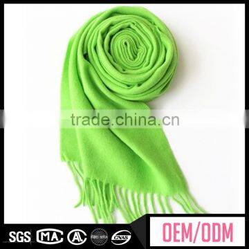 Cheap 100%wool scarf, Plain wool scarf, snow embroidery wool scarf