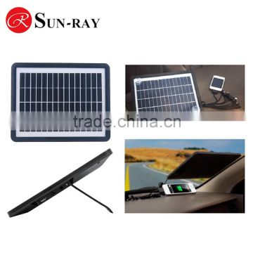 Sunray Hot sale 6W Solar Car Battery Charger for car