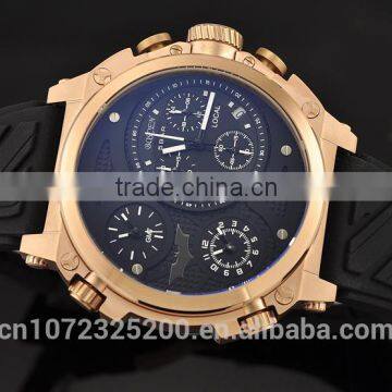 Sport Watch With Factory Direct Prices Man Fashion Wrist Men With Date Stainless Steel Case Rubber Band BOSCEN Watch CHINA Made