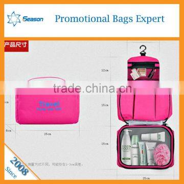 Wholesale Waffle Weave Cosmetic Bag Clasp Cosmetic Bag Cosmetic Bag Travel photo-4