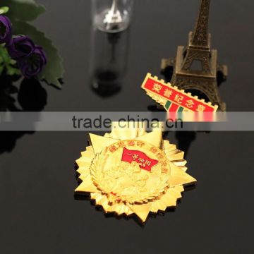 china product medal with neck ribbon for honor/police medal ribbons