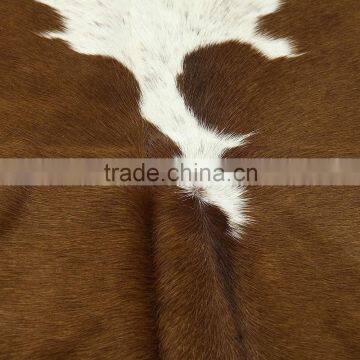 cowhide carpet,breathable and striking and washable heat can through cowhide carpet