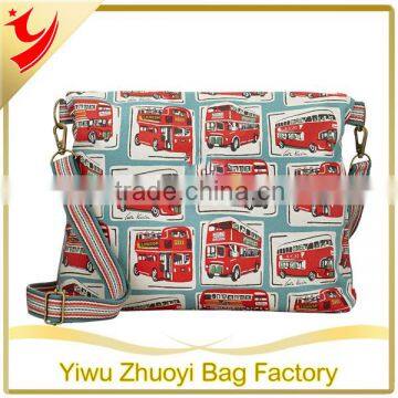 London Buses Reversible Folded Messenger Bag