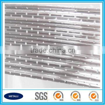 China supply high quality evaporator perforated aluminum fin