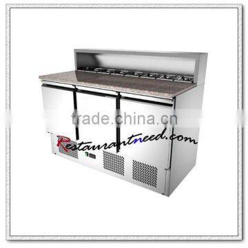 R260 Freestanding Fancooling Stainless Steel Refrigerated Salad Bar