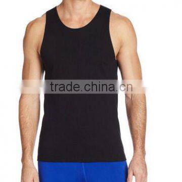 simple plain dye leisure tank top