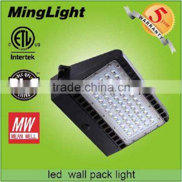 ETL 48w-150w led wall pack /80w led wall pack light for parking garage lighting