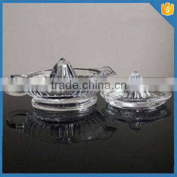 LXHY-J001 Hand Manual Citrus Juicer Crystal Glass Lemon Juicer photo-2