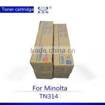 Spare parts compatible toner cartridge TN314 for Minolta bizhub c253 353 203 210 TN213 TN214 toner cartridge alibaba china