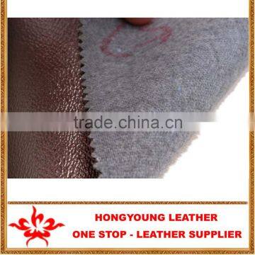 China Famous Factory Supplier pu Leather Synthetic for Making Ladies Sexy High Heel photo-2