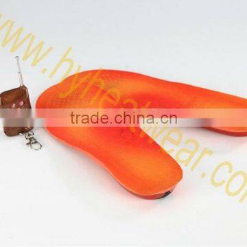hot new products for 2016 rechargeable heated insoles / battery heated foot warmer