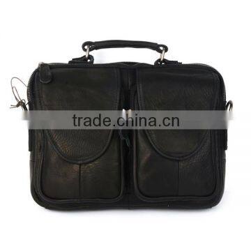 Factory Man laptop leather handbag shoulder bag