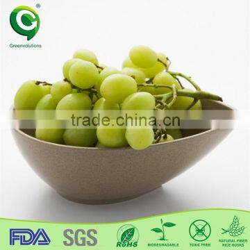 Cheap Kitchen Rice Husk Fiber H2O Bowl photo-2