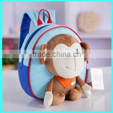 2015 hot selling new fashion plush animal monkey baby boy hanging toys bag                        
                                                Quality Choice