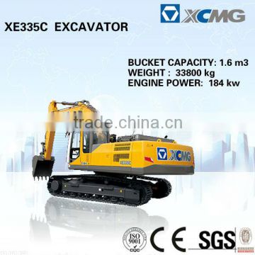 Chinese XCMG excavator of 34 ton crawler excavator for sale