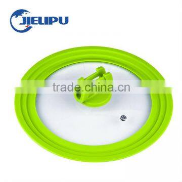 Colorful Silicon Ring Glass Lid