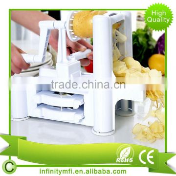 Hot selling Spiral Vegetable Spiralizer/Slicer Cutting Blades Best Veggie Low Carb Meals