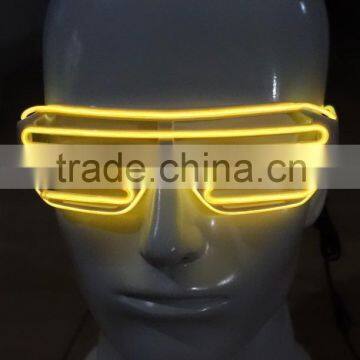 Specialize in fashion show High Quality High Brightness EL Shutter glasses