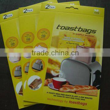 Microwave Toaster Bags, PTFE Non-stick Coating