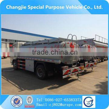 2 axles 8000 liters litres mini petrol tanker for sale 8cbm diesel type fuel tank truck dongfeng used oil trucks