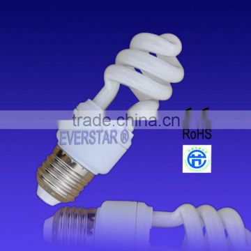 High Quality energy saving bulb(Half Spiral)