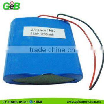 laptop Battery 2200mah 14.8v 4s2p li-ion battery bank 18650 assembly