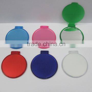 plastic foldable cosmetic make up mirror for promotion