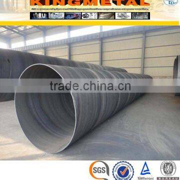 API 5L Welded Carbon Steel Spiral Seam Submereged Arc Welded Pipe SSAW Pipe photo-2