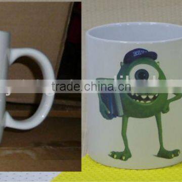 300-400ml ceramic glazed mug with lovely design