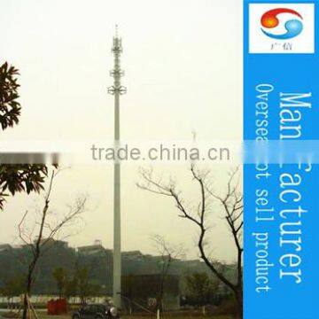 mobile light tower concealing pole with beautiful appearance