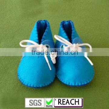 Colorful Lace-up Felt Shoes